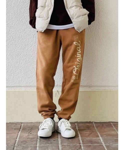 GAP(ギャップ)の「ヴィンテージ ソフト GAPマルチロゴ ジョガーパンツ(スウェットパンツ・メンズ・グレー/ブラウン/ネイビー/パープル・XS/S/M/L/XL)」の7枚目の写真