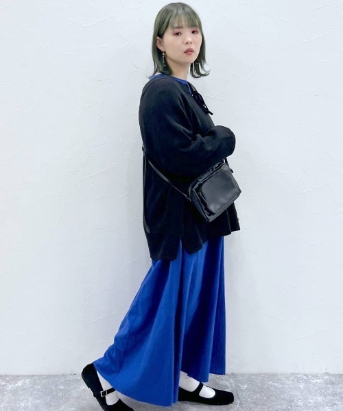 studio CLIP（スタディオクリップ）の「カラフルごきげんワンピース（ワンピース・レディース・パープル/ブラック/その他7/その他8/イエロー/グリーン・FREE/PF/TF）」の16枚目の写真