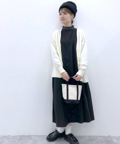 studio CLIP（スタディオクリップ）の「カラフルごきげんワンピース（ワンピース・レディース・パープル/ブラック/その他7/その他8/イエロー/グリーン・FREE/PF/TF）」の7枚目の写真