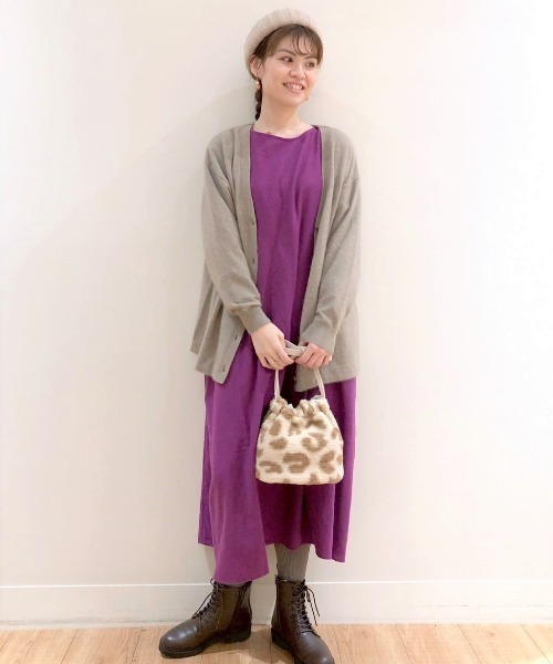 studio CLIP（スタディオクリップ）の「カラフルごきげんワンピース（ワンピース・レディース・パープル/ブラック/その他7/その他8/イエロー/グリーン・FREE/PF/TF）」の11枚目の写真