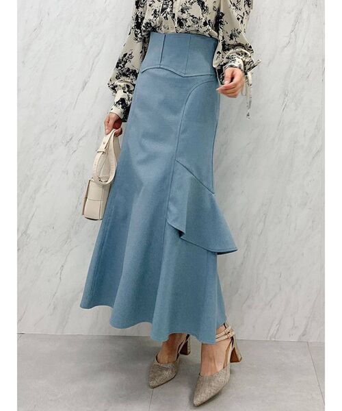 dazzlin（ダズリン）の「コルセットフリルヘムスカート（スカート・レディース・ピンク/グリーン/ブルー・SMALL/MEDIUM）」の2枚目の写真