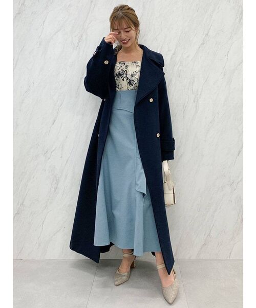 dazzlin（ダズリン）の「コルセットフリルヘムスカート（スカート・レディース・ピンク/グリーン/ブルー・SMALL/MEDIUM）」の10枚目の写真