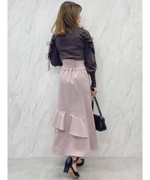 dazzlin（ダズリン）の「コルセットフリルヘムスカート（スカート・レディース・ピンク/グリーン/ブルー・SMALL/MEDIUM）」の19枚目の写真