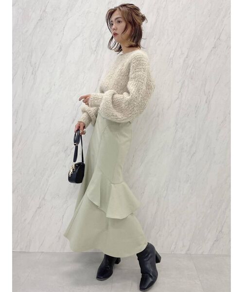 dazzlin（ダズリン）の「コルセットフリルヘムスカート（スカート・レディース・ピンク/グリーン/ブルー・SMALL/MEDIUM）」の22枚目の写真