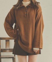 ビッグポロニット/【WEB/EC限定商品】