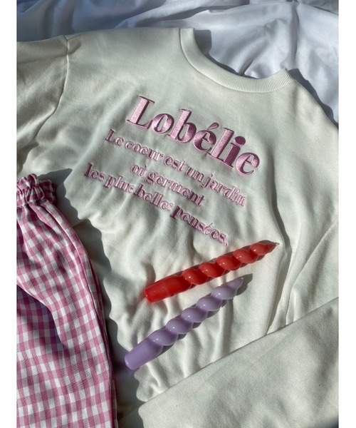 WC(ダブル シー)の「ロゴ刺繍スウェット(スウェット・レディース・ブラック/サックスブルー/ライトパープル/ピンク/グリーン・FREE)」の5枚目の写真