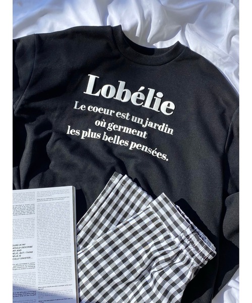 WC(ダブル シー)の「ロゴ刺繍スウェット(スウェット・レディース・ブラック/サックスブルー/ライトパープル/ピンク/グリーン・FREE)」の2枚目の写真