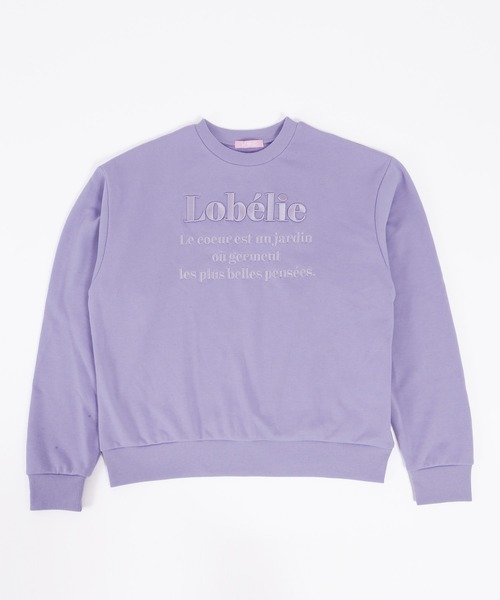 WC(ダブル シー)の「ロゴ刺繍スウェット(スウェット・レディース・ブラック/サックスブルー/ライトパープル/ピンク/グリーン・FREE)」の15枚目の写真