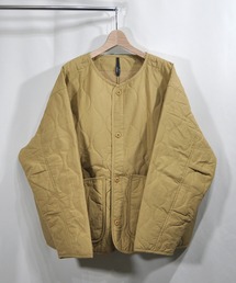 おしゃれスタ（オシャレスタ）の「リップストップキルトライナージャケット【IR】 レディース メンズ（ミリタリージャケット）」