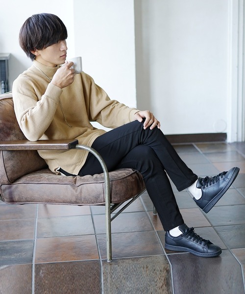 MinoriTY(マイノリティ)の「【MinoriTY】裏起毛ストレッチスキニーパンツ メンズ 無地 春服 冬服(その他パンツ・メンズ・ブラック/グレイッシュベージュ/チャコール/ネイビー・S/M/L)」の7枚目の写真