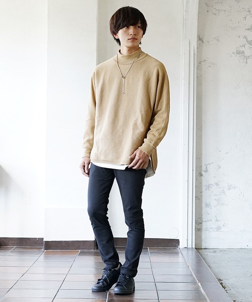 MinoriTY(マイノリティ)の「【MinoriTY】裏起毛ストレッチスキニーパンツ メンズ 無地 春服 冬服(その他パンツ・メンズ・ブラック/グレイッシュベージュ/チャコール/ネイビー・S/M/L)」の8枚目の写真