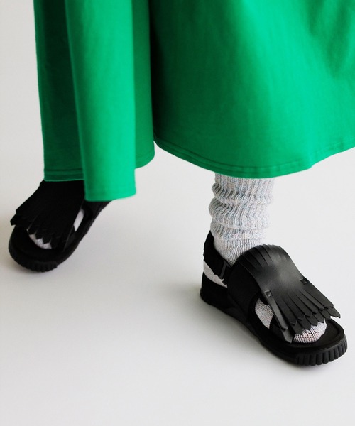 SHAKA(シャカ)の「フラットサンダル(サンダル・レディース・ブラック・24)」の1枚目の写真