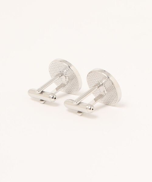 Fun & Daily（ファンアンドデイリー）の「F&D : シェルストーンカフスリンク（カフリンクス・メンズ・ホワイト/グレー/その他1/その他2・FREE）」の5枚目の写真