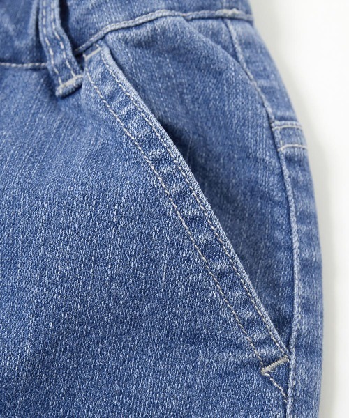 devirock（デビロック）の「楽デニム ワイドパンツ（デニムパンツ・キッズ・ブルー系その他/ネイビー/サックスブルー・100cm/110cm/120cm/130cm/140cm/150cm/160cm）」の11枚目の写真