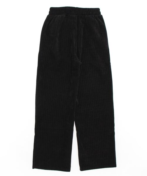 aimoha（アイモハ）の「裏起毛　コーデュロイワイドパンツ（その他パンツ・レディース・ブラック/ベージュ・X-LARGE/MEDIUM/LARGE/XX-LARGE/SMALL）」の3枚目の写真