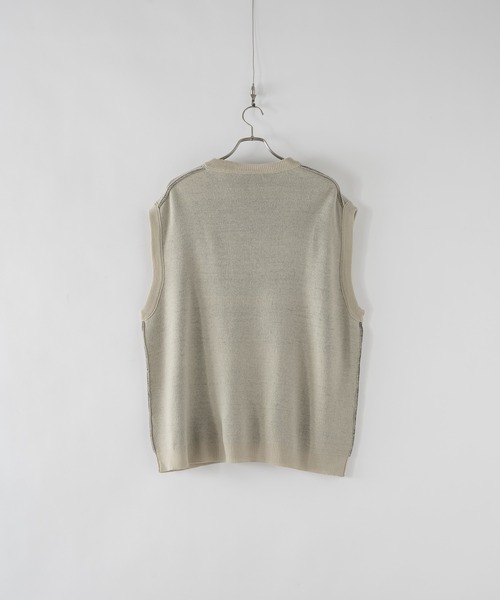 DOOPZ（ドープス）の「リバーシブルニットベスト（ベスト・メンズ・ベージュ/グレー・SMALL/MEDIUM/LARGE）」の20枚目の写真