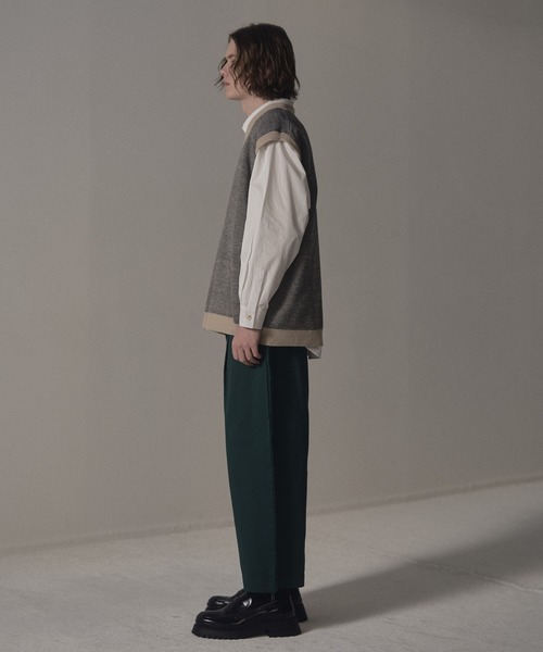 DOOPZ（ドープス）の「リバーシブルニットベスト（ベスト・メンズ・ベージュ/グレー・SMALL/MEDIUM/LARGE）」の17枚目の写真