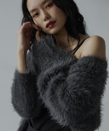 hellam | シャギーニットカーディガン(カーディガン/ボレロ)