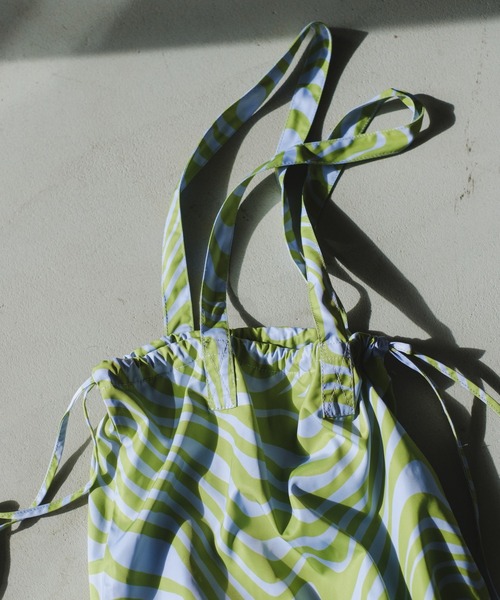 Kastane(カスタネ)の「【A4対応/PC対応】マーブルトートBAG(トートバッグ・レディース・ブルー/ベージュ/グリーン・FREE)」の6枚目の写真