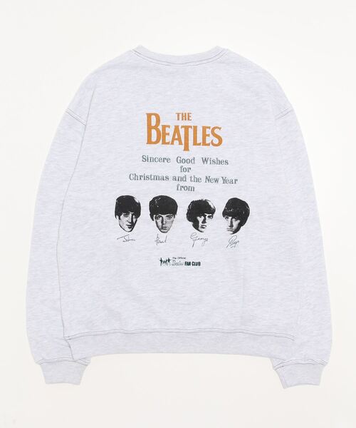 The Beatles（ザビートルズ）の「【THE BEATLES】フォトプリントスウェット/バックプリント/ビッグシルエット（スウェット・メンズ・アッシュグレー/オフホワイト/チャコールグレー・M/L/XL）」の5枚目の写真