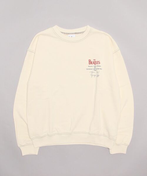The Beatles（ザビートルズ）の「【THE BEATLES】フォトプリントスウェット/バックプリント/ビッグシルエット（スウェット・メンズ・アッシュグレー/オフホワイト/チャコールグレー・M/L/XL）」の9枚目の写真