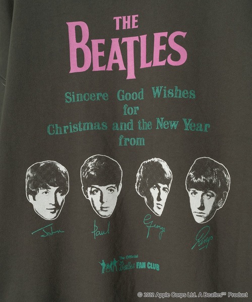 The Beatles（ザビートルズ）の「【THE BEATLES】フォトプリントスウェット/バックプリント/ビッグシルエット（スウェット・メンズ・アッシュグレー/オフホワイト/チャコールグレー・M/L/XL）」の14枚目の写真
