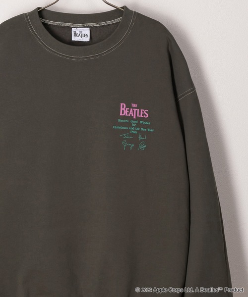The Beatles（ザビートルズ）の「【THE BEATLES】フォトプリントスウェット/バックプリント/ビッグシルエット（スウェット・メンズ・アッシュグレー/オフホワイト/チャコールグレー・M/L/XL）」の11枚目の写真