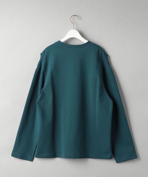 BEAUTY&YOUTH UNITED ARROWS(ビューティーアンドユースユナイテッドアローズ)の「コットンインレイ ホール ロングスリーブ カットソー(Tシャツ/カットソー・レディース・コバルトブルー/ホワイト/ダークグレー・FREE)」の5枚目の写真