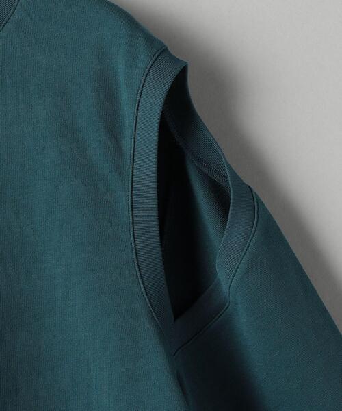 BEAUTY&YOUTH UNITED ARROWS(ビューティーアンドユースユナイテッドアローズ)の「コットンインレイ ホール ロングスリーブ カットソー(Tシャツ/カットソー・レディース・コバルトブルー/ホワイト/ダークグレー・FREE)」の9枚目の写真