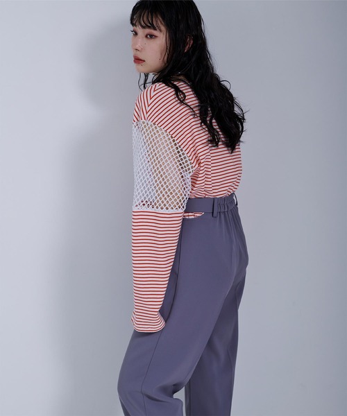 新品 多部未華子着用 miette ボーダー ロンT ミエット - メルカリ