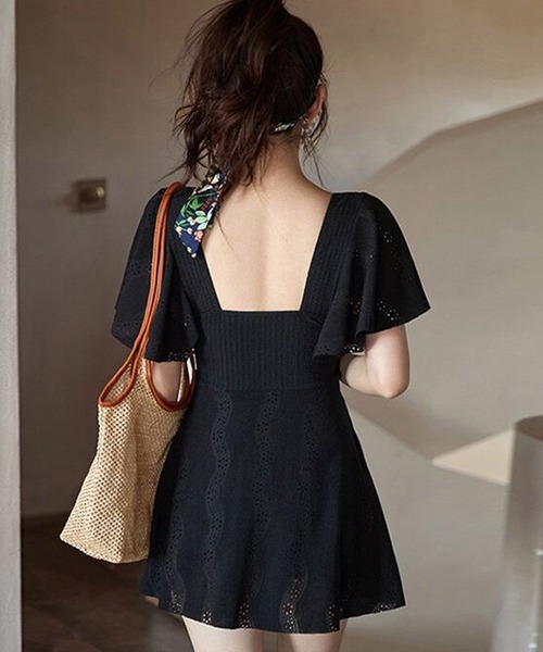 Dita Muaj.（ディータムアージュ）の「レースワンピース 水着（水着・レディース・ブラック/アイボリー・L/M/XL）」の19枚目の写真