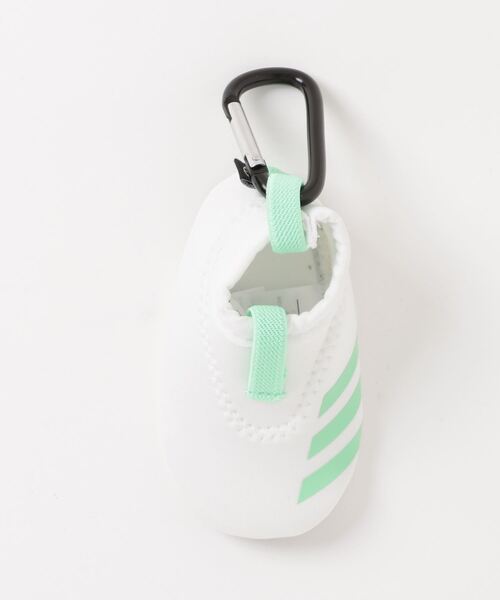 adidas（アディダス）の「シューズ型 ボールケース【adidas Golf/アディダスゴルフ】（ゴルフグッズ・レディース・ブラック/ホワイト×グリーン・FREE）」の12枚目の写真