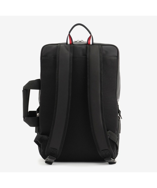 TOMMY HILFIGER(トミーヒルフィガー)の「ナイロンバックパック(バックパック/リュック・メンズ・ネイビー/ブラック・FREE)」の3枚目の写真