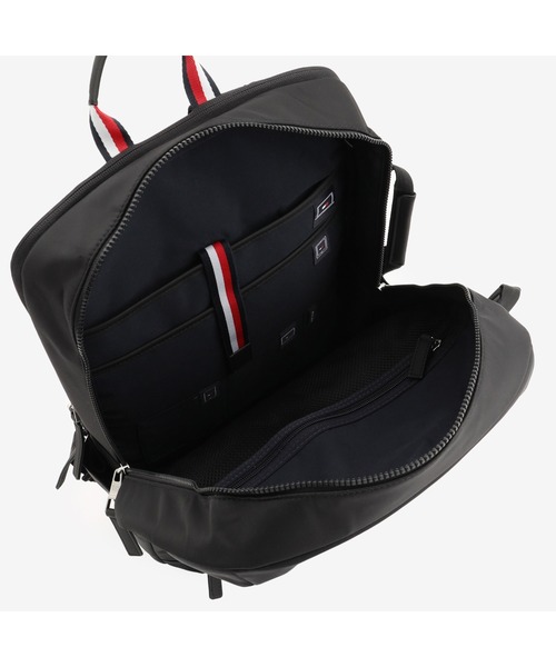 TOMMY HILFIGER(トミーヒルフィガー)の「ナイロンバックパック(バックパック/リュック・メンズ・ネイビー/ブラック・FREE)」の7枚目の写真