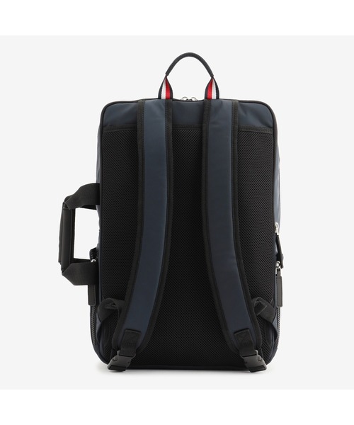 TOMMY HILFIGER(トミーヒルフィガー)の「ナイロンバックパック(バックパック/リュック・メンズ・ネイビー/ブラック・FREE)」の4枚目の写真