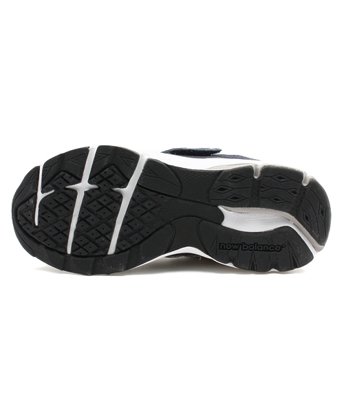 NEW BALANCE（ニューバランス）の「NEW BALANCE KV990（ベビーシューズ/ベビーソックス・キッズ・グレー/ネイビー・18/19/17）」の4枚目の写真