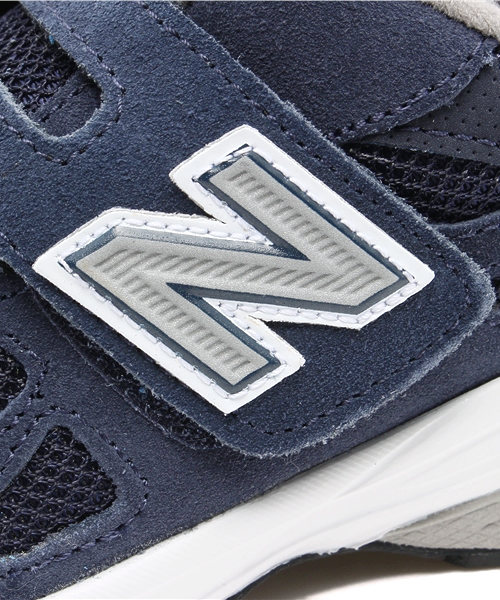 NEW BALANCE（ニューバランス）の「NEW BALANCE KV990（ベビーシューズ/ベビーソックス・キッズ・グレー/ネイビー・18/19/17）」の9枚目の写真