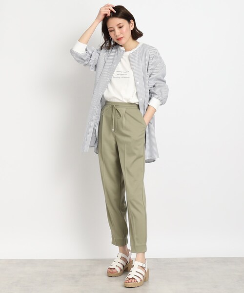 DRESKIP（ドレスキップ）の「◆ストレッチジョガ－パンツ（その他パンツ・レディース・ブラック/オリーブ/ブラック系2・02/03）」の18枚目の写真