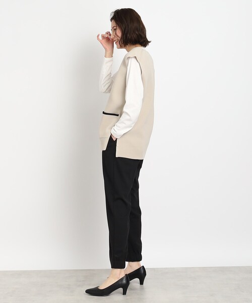 DRESKIP（ドレスキップ）の「◆ストレッチジョガ－パンツ（その他パンツ・レディース・ブラック/オリーブ/ブラック系2・02/03）」の9枚目の写真