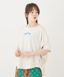 CUBE SUGAR（キューブシュガー）の「エコリッチ天竺クルーネックヤッコTシャツ（Tシャツ/カットソー）」