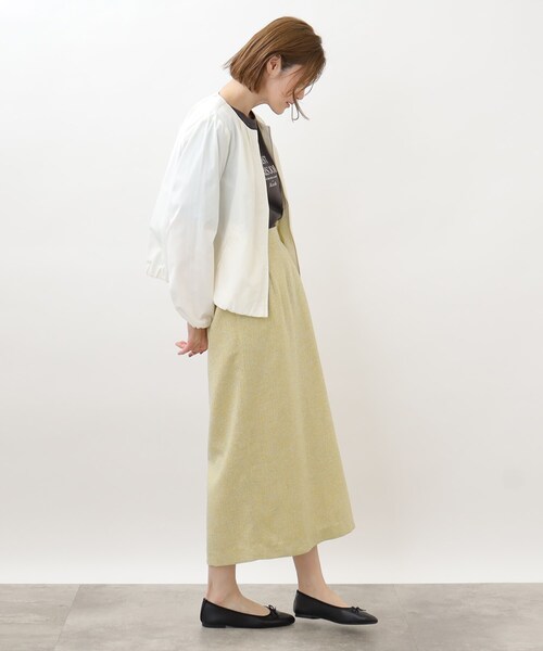 grove（グローブ）の「◇ラフ！きれいに！タックデザインノーカラー