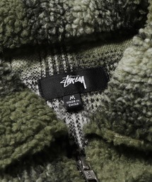 【早い者勝ち】STUSSY チェック ジップ ジャケット ブルゾン ボア STUSSY（ステューシー）の「STUSSY/ステューシー SHADOW PLAID