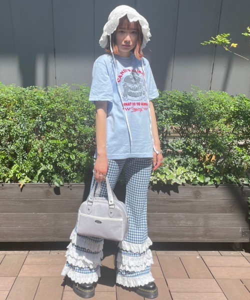 Candy Stripper(キャンディストリッパー)の「CND MINI BOSTON バッグ(ボストンバッグ・レディース・ピンク/ブラック/シルバー・FREE)」の9枚目の写真