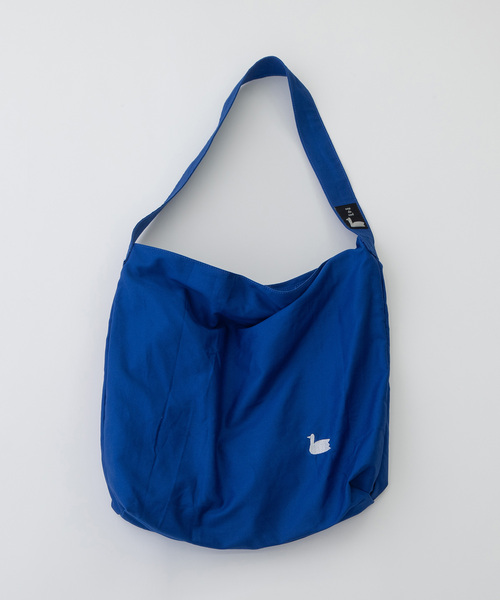 nop de nod（ノップドゥノッド）の「klud ツイルショルダートートL（ショルダーバッグ・レディース・ライトグレー/ネイビー/キナリ/オフホワイト/ブルー/レッド/ブラック/キャメル/ダークブルー・8/フリー）」の17枚目の写真