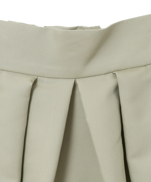 Tiara（ティアラ）の「タックフレアスカート（スカート・レディース・アイボリー/グリーン/ブラック・S/M/2/3）」の16枚目の写真
