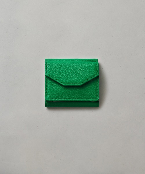 E'POR(エポール)の「【E'POR】JUDD Wallet Mini(三つ折りミニ財布)(財布・レディース・ダークブラウン/グリーン/ピンク/イエロー・FREE)」の3枚目の写真