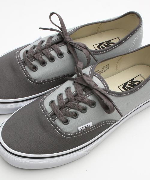 VANS（バンズ）の「［バンズ］ VANS AUTHENTIC 2TONE GLR スニーカー◆（スニーカー・メンズ・ブラック/グレー・10/9/8/8h/9h）」の4枚目の写真