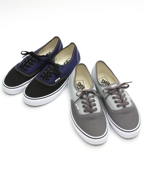 VANS（バンズ）の「［バンズ］ VANS AUTHENTIC 2TONE GLR スニーカー◆（スニーカー・メンズ・ブラック/グレー・10/9/8/8h/9h）」の6枚目の写真
