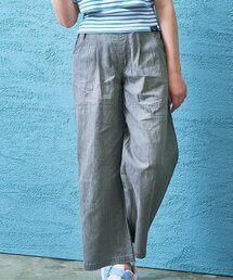 ハート刺しゅうロングパンツ