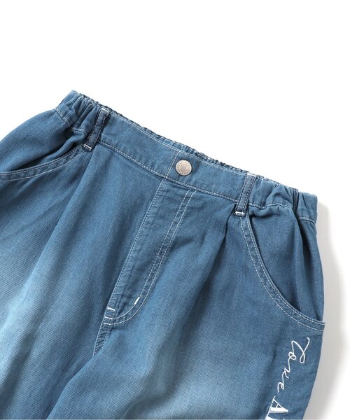 algy(アルジー)の「ハート刺しゅうロングパンツ(その他パンツ・キッズ・サックスブルー/グレー/ネイビー・XXX-SMALL/XX-SMALL/X-SMALL/MEDIUM/SMALL)」の10枚目の写真